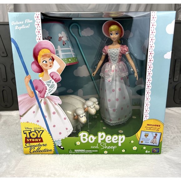 Disney | Toys | New Toy Story Bo Peep And Sheep Signature Figure